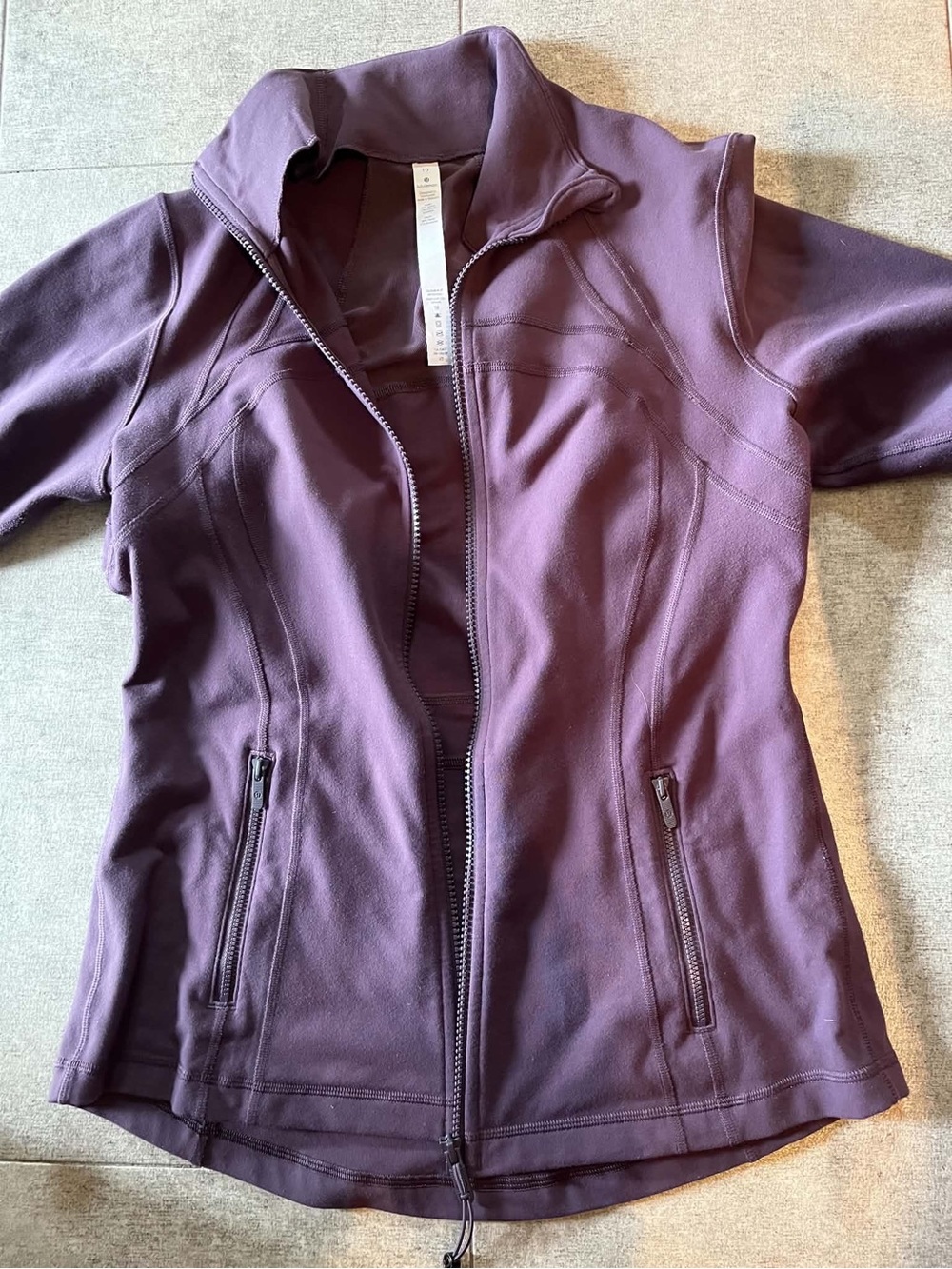 lululemon athletica Plum Zip-Up Utility Jacket